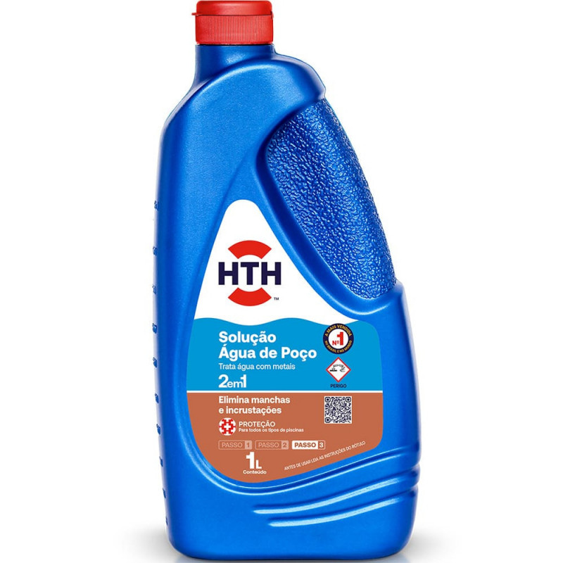 Hth Solução Agua de Poço para Piscinas 1lt